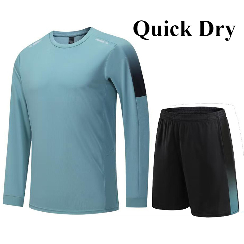 Running Jogging Gear - Herren-Sportbekleidungsset für Laufen, Fitness, schnell trocknende