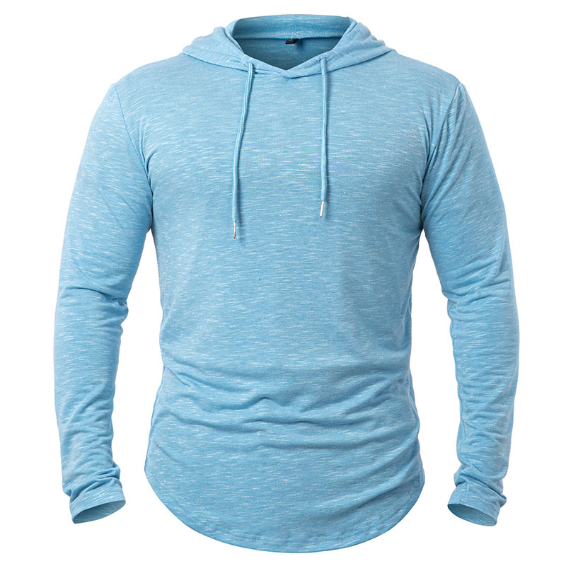 Running Gear Sale - Leichte, sportliche Kapuzenpullover für Herren, langärmelig,