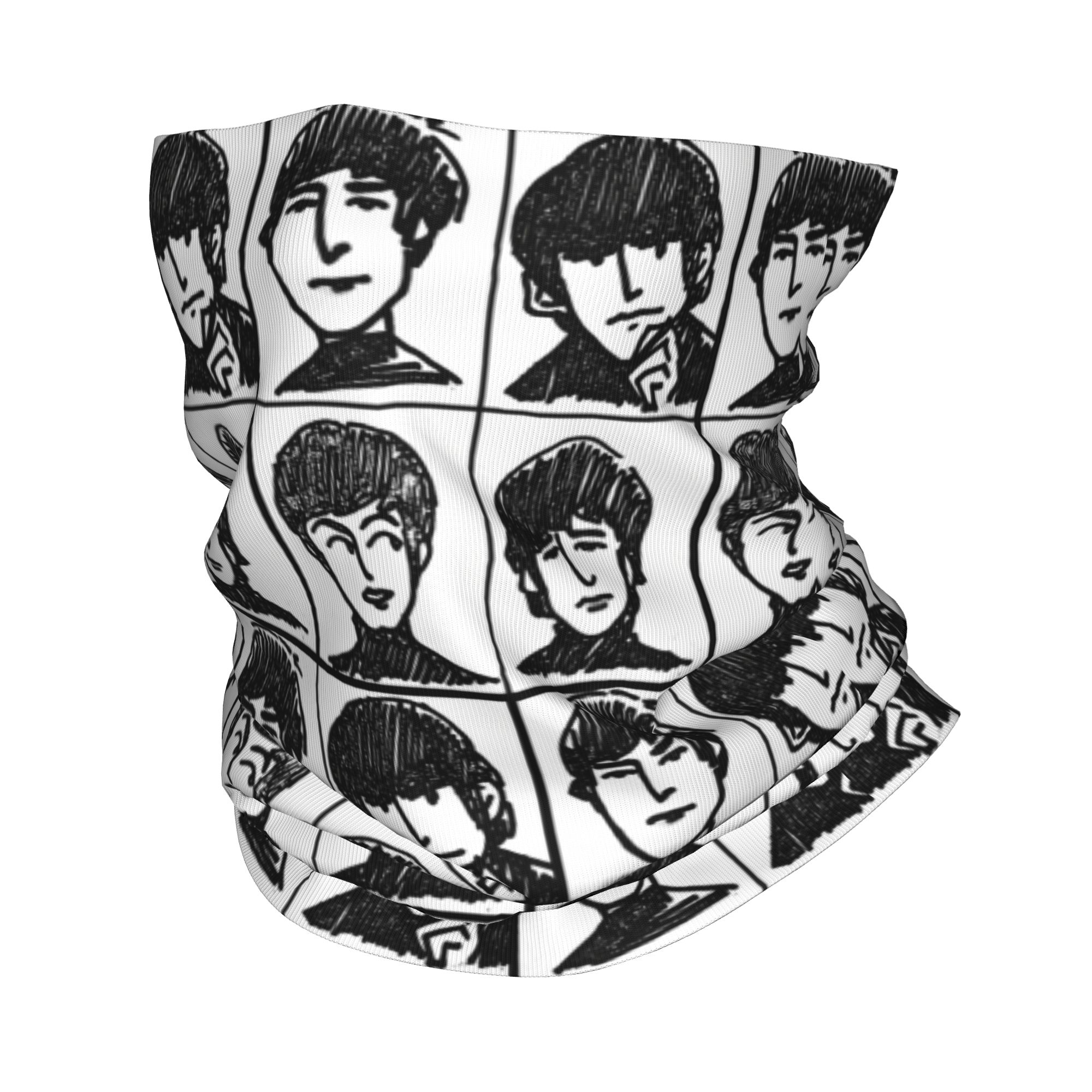 Running Gear Winter - Benutzerdefinierte T-The Beatles Winter Stirnband Halswärmer