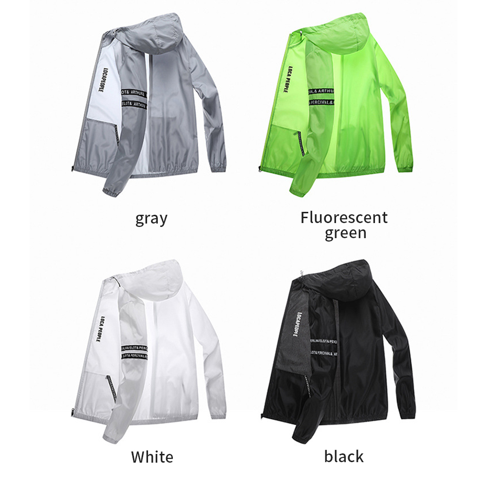 Running Gear Youth - Sonnenschutz Männlich Sommer Radfahren Jacke Sport