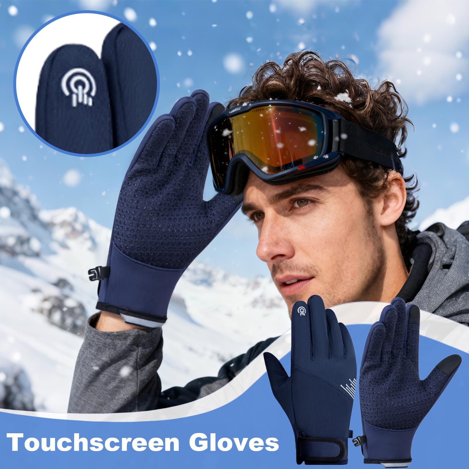 Running Gear Cold Weather - Handschuhe für kaltes Wetter, winddichte Thermo-Touchscreen-Handschuhe