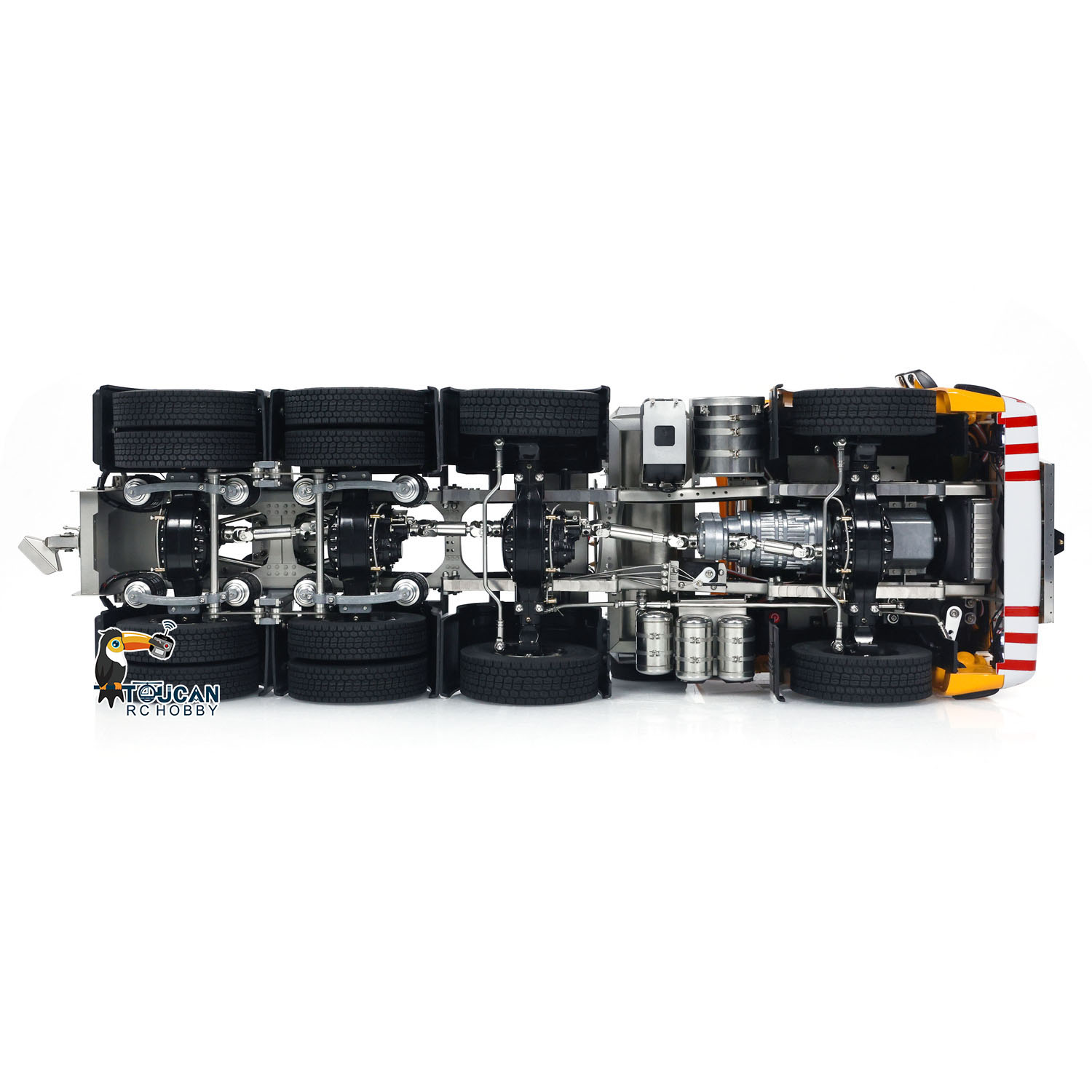 Running Gear Box - Spielzeug 1/14 8x8 R620 RC Traktor