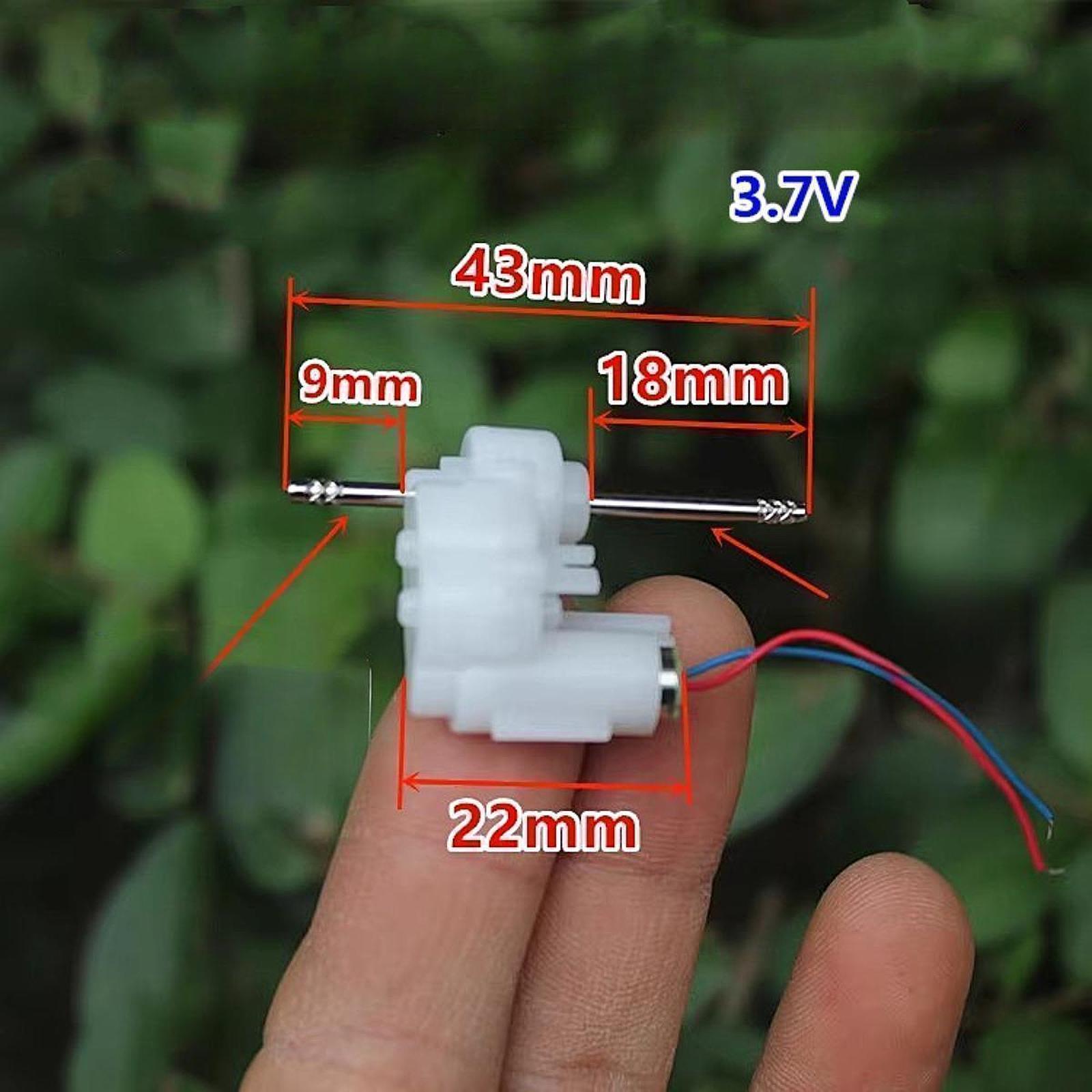 Running Gear Box - Kernloser Motor Mini DC Getriebemotor mit
