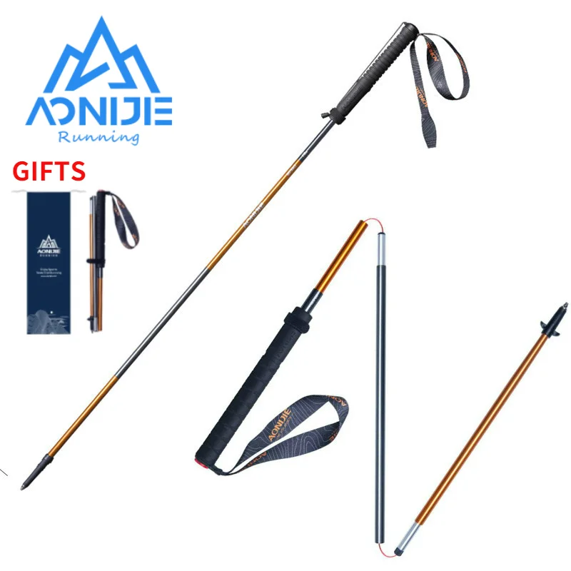 Trekking Pole Carbon - AONIJIE E4201 M-Pole Faltbare Ultraleichte Schnellverschluss-Trekkingstöcke