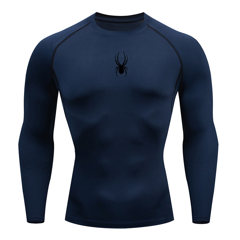 Running Gear Winter - Langärmliges Fitness-T-Shirt für Herren, Sportbekleidung für
