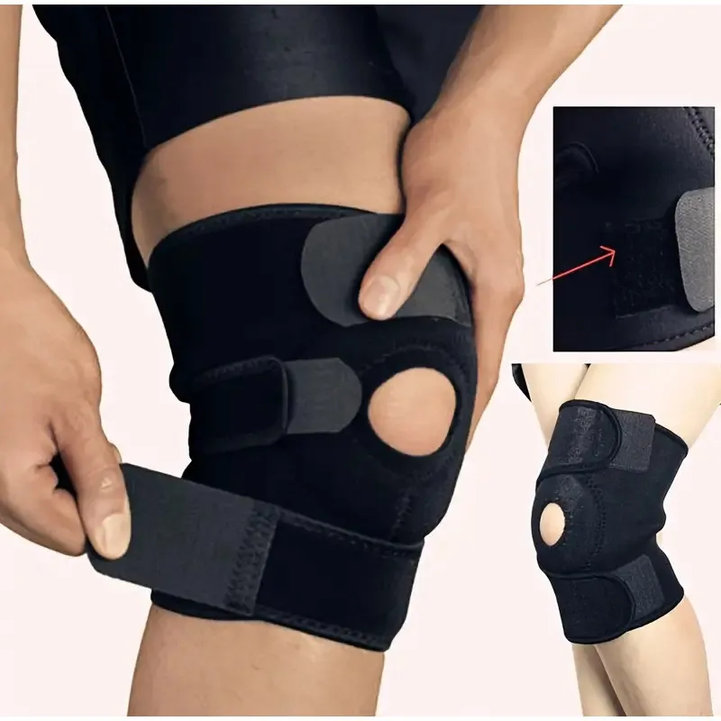 Running Gear Sale - Federunterstützte Knieschoner, Stützbandage für Sport, Laufen,