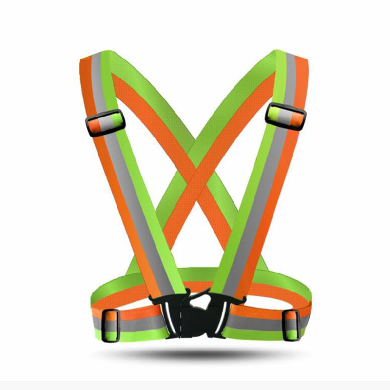 Running Gear Youth - Unisex-Nachtlauf-Hosenträger, reflektierende Hosenträger für Männer und