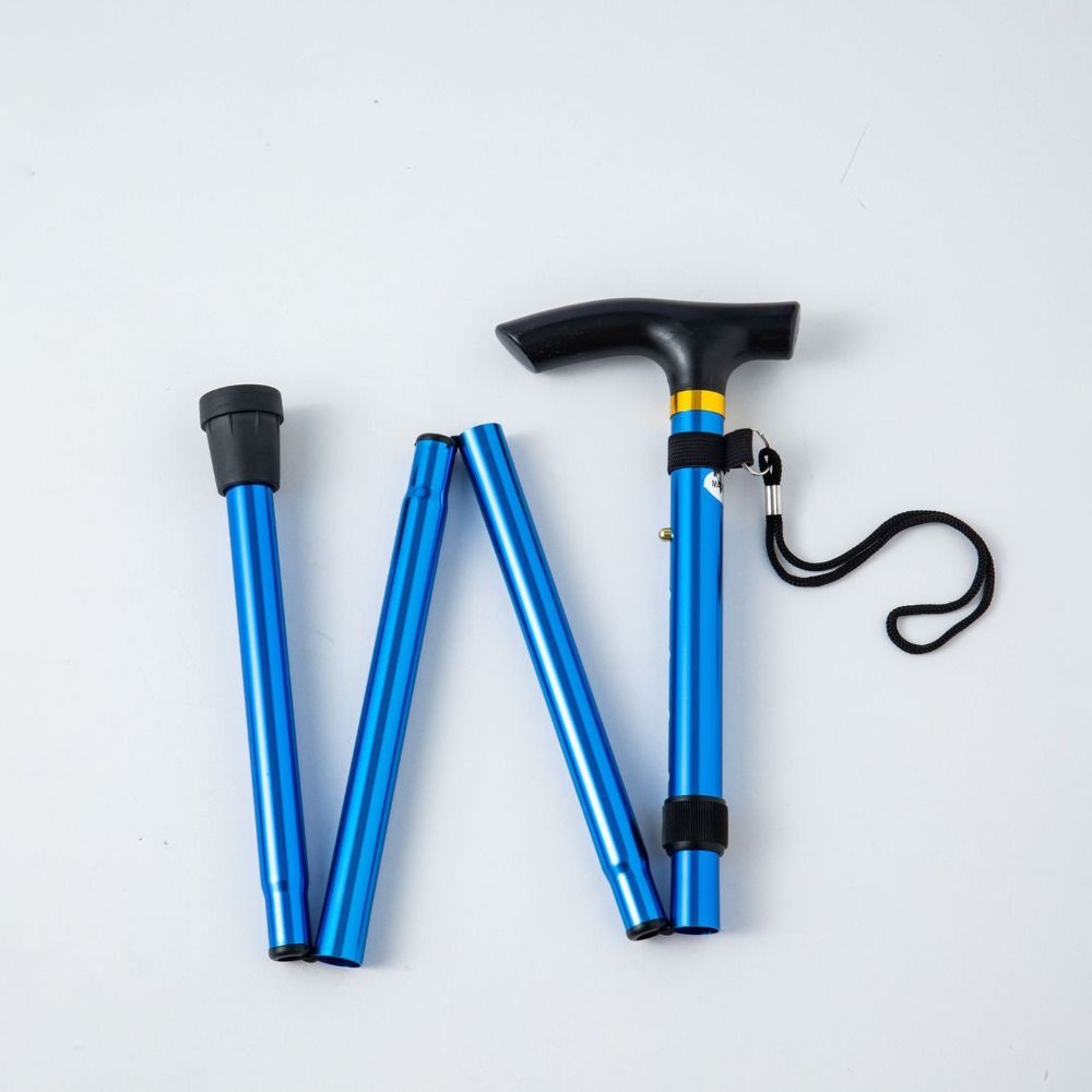 Trekking Pole Carbon - Teleskopischer Trekkingstock Verstärkter Verstellbarer Faltbarer Gehstock