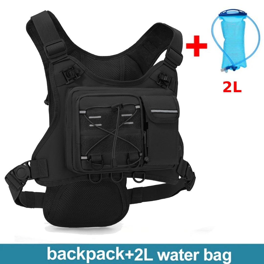 Running Gear Box - Multifunktionale Brusttasche Taktische Weste für Männer