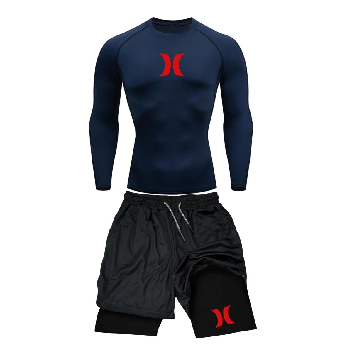 Running Jogging Gear - Männer Kompression Läuft Anzüge Gym Strumpfhosen