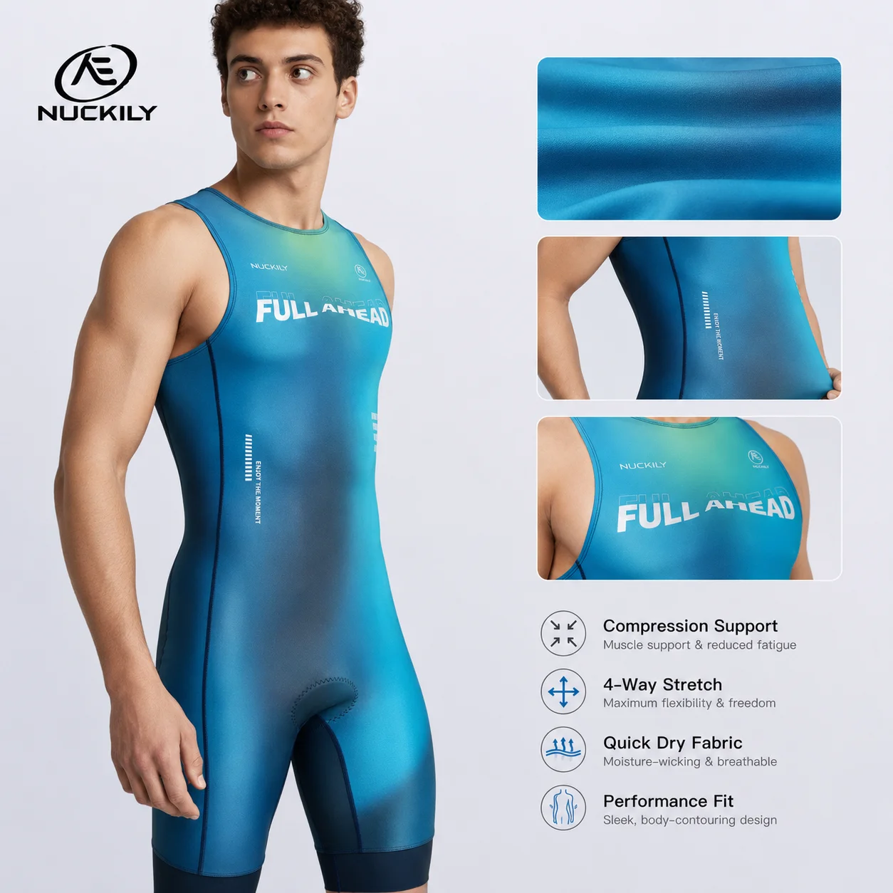 NUCKILY Triathlon-Anzug Ärmell – Running Gear Youth Bewertung und Preis