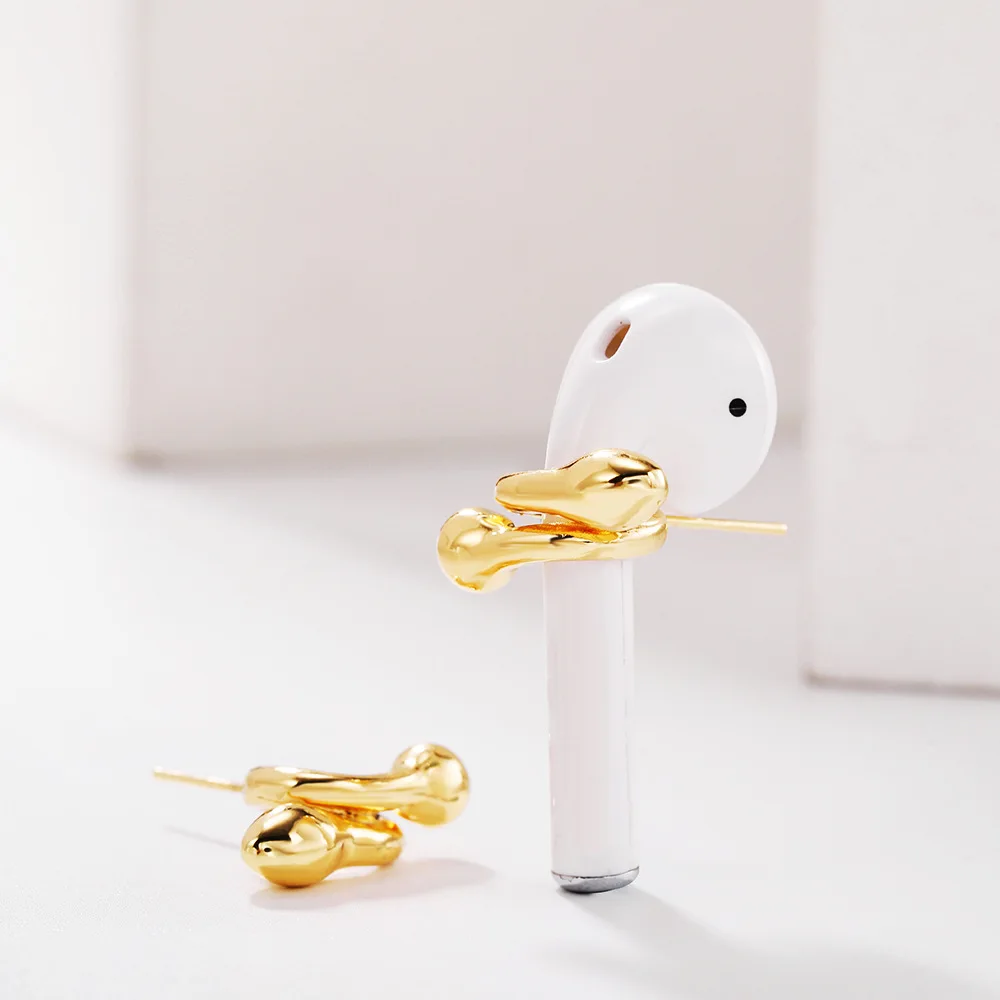 Anti-Verlust-Ohrring, goldener – Earphone Sport Hook Bewertung und Preis