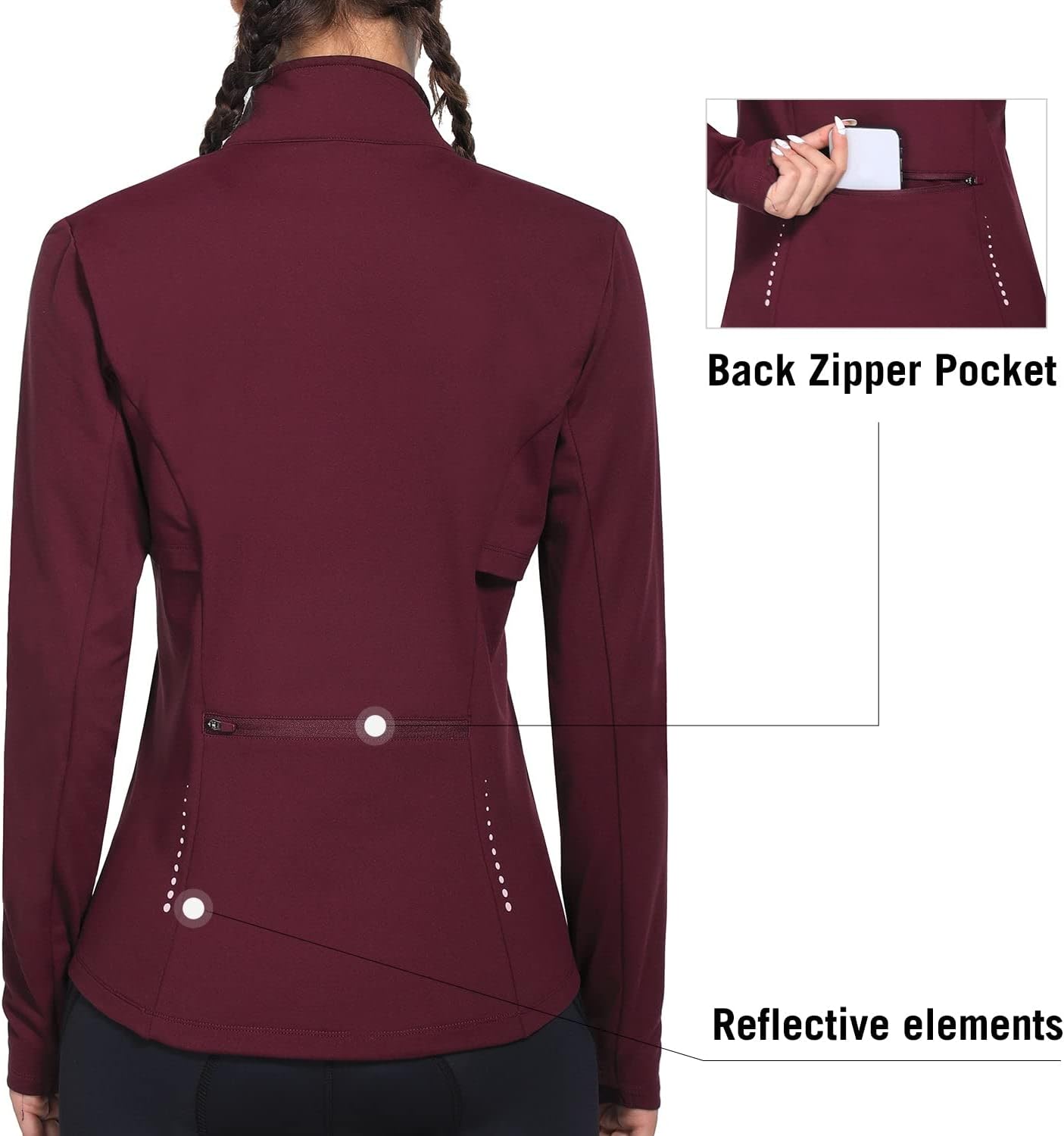 Damen Winter Kälteschutz Reißv – Running Gear Cold Weather Bewertung und Preis