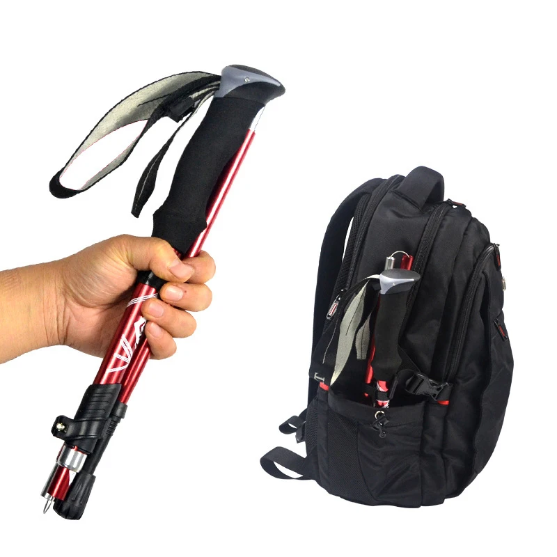 5-teiliger Outdoor-Klapp-Trekk – Trekking Pole Carbon Bewertung und Preis