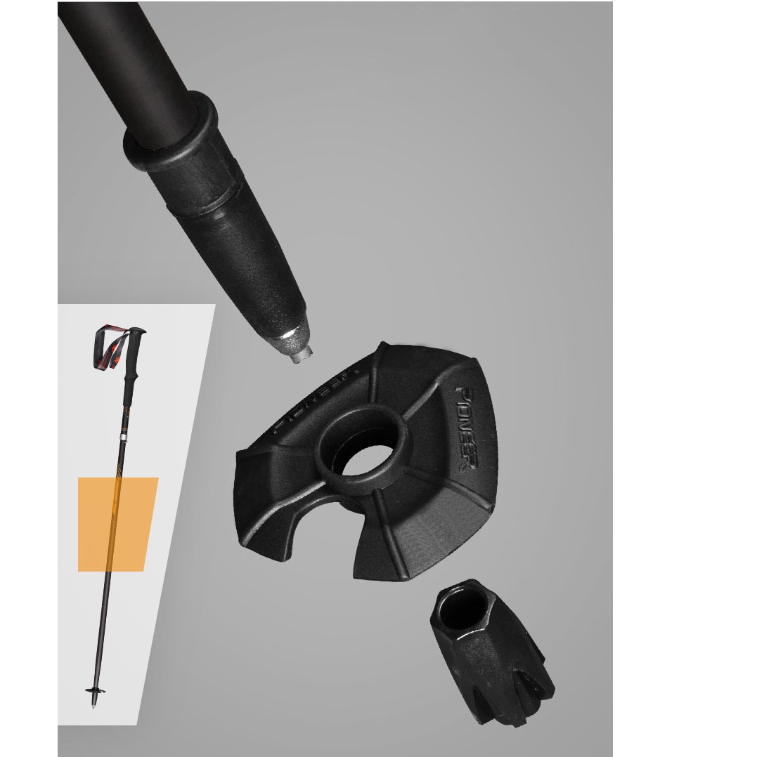 99 % Kohlefaser, zusammenklapp – Trekking Pole Carbon Bewertung und Preis