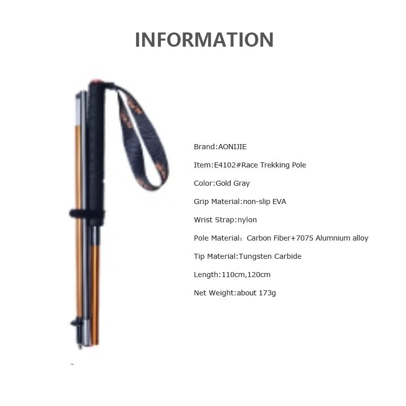 AONIJIE E4201 M-Pole Faltbare  – Trekking Pole Carbon Bewertung und Preis