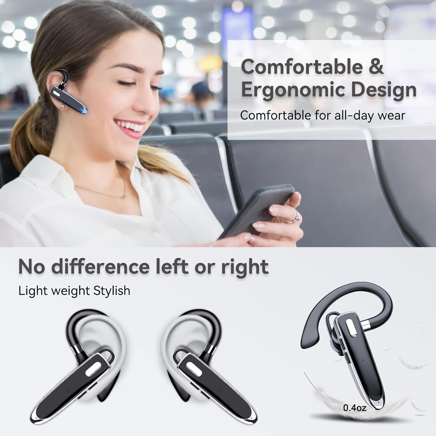 NEUE Bluetooth V6.1 Stick Kopf – Earphone Sport Hook Bewertung und Preis