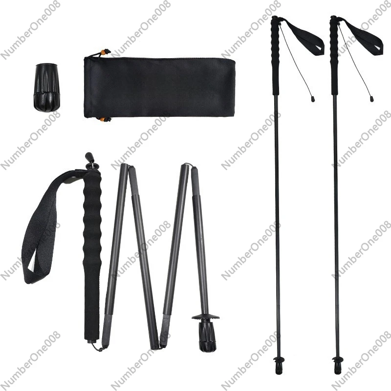 Ultraleichte Carbonfaser Faltb – Trekking Pole Carbon Bewertung und Preis