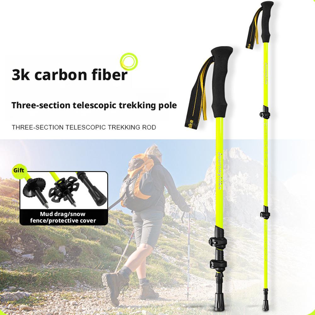 Ultraleichte, faltbare 3-teili – Trekking Pole Carbon Bewertung und Preis