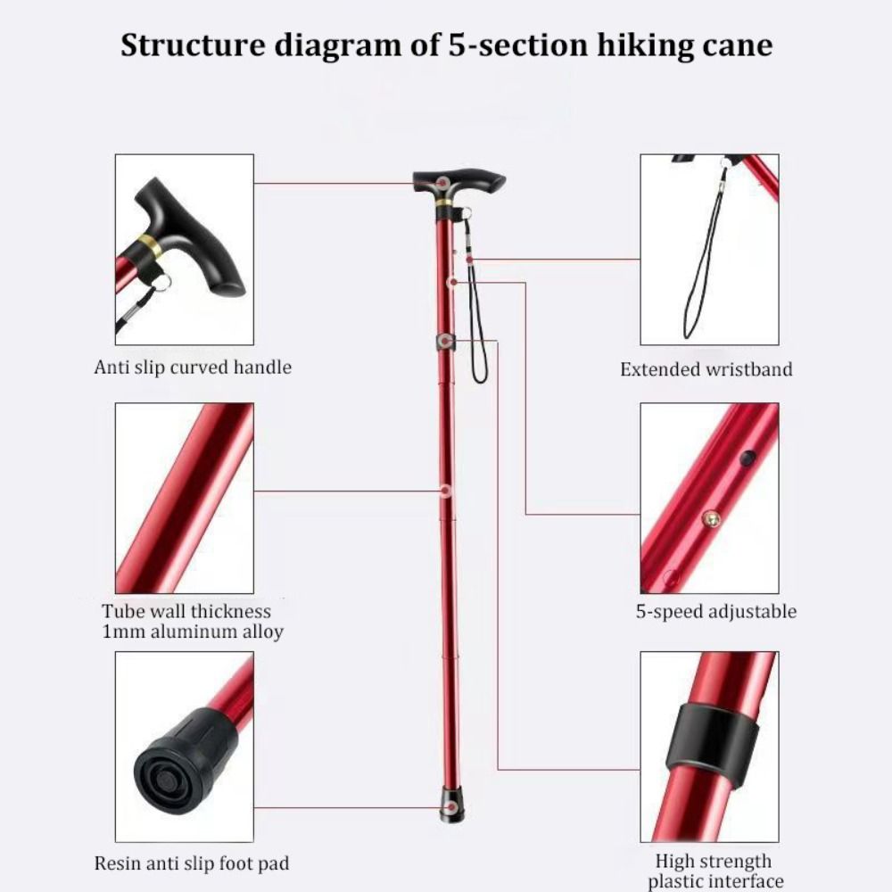 Teleskopischer Trekkingstock V – Trekking Pole Carbon Bewertung und Preis