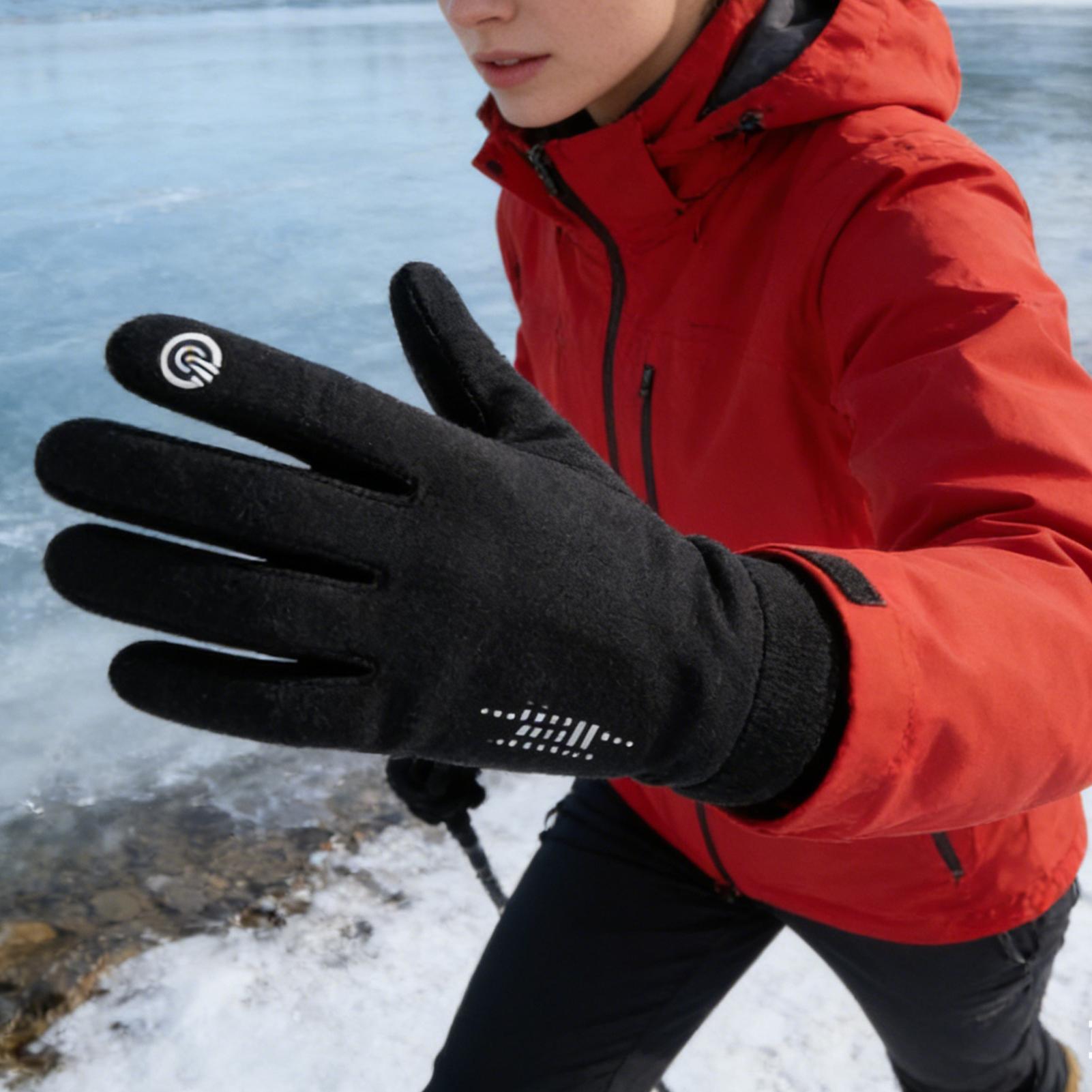Vollfinger-Schneehandschuhe fü – Running Gear Cold Weather Bewertung und Preis