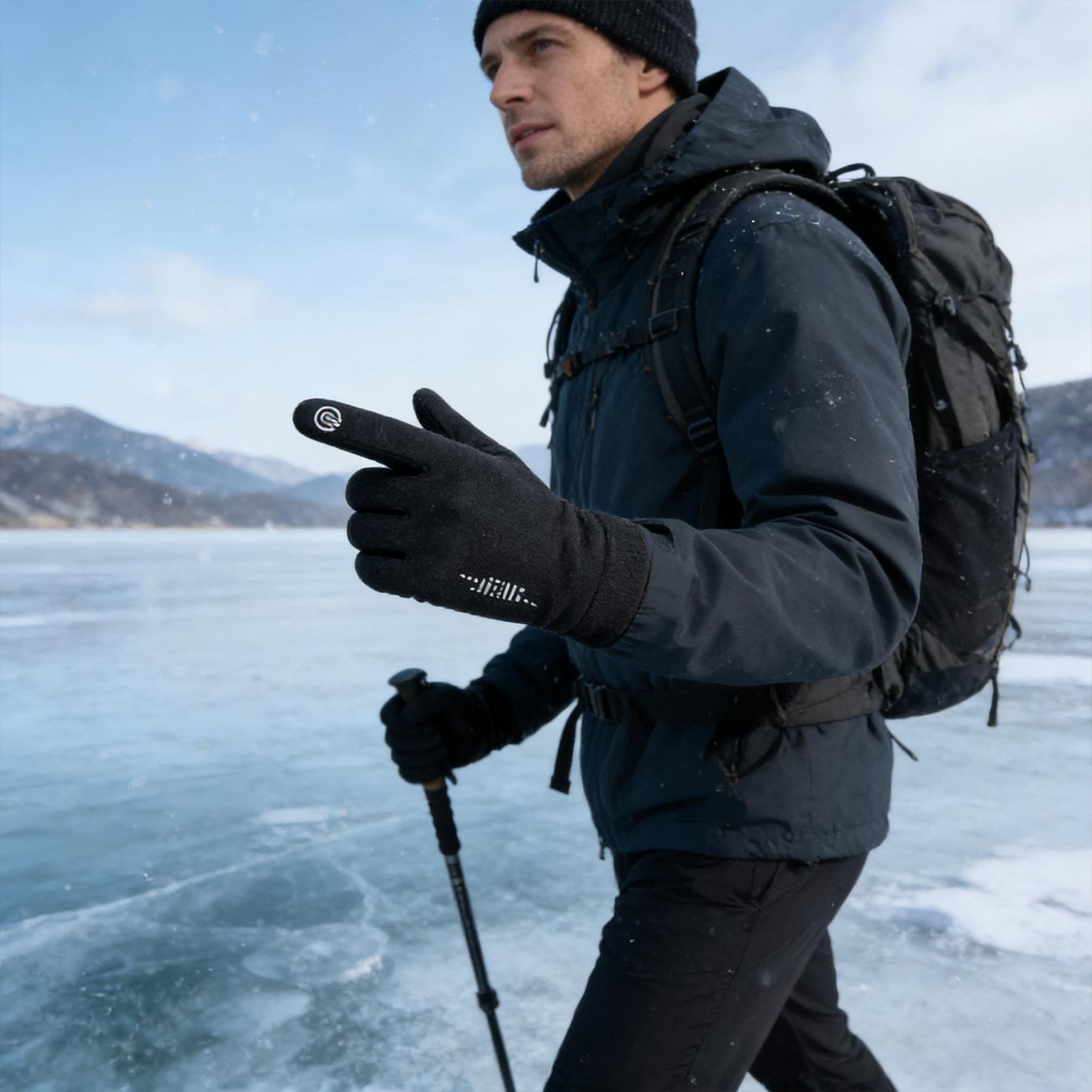 Warme Fahrradhandschuhe, Vollf – Running Gear Cold Weather Bewertung und Preis