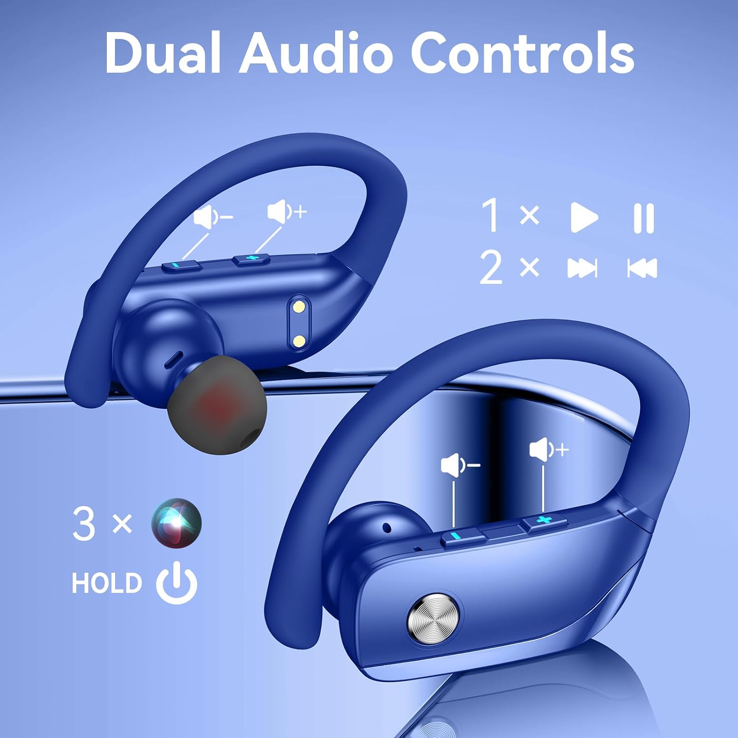 Kabellose Ohrhörer mit 80 Stun – Earphone Sport Hook Bewertung und Preis
